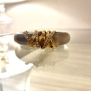 Elegant Gold and Silver Women's Bracelet